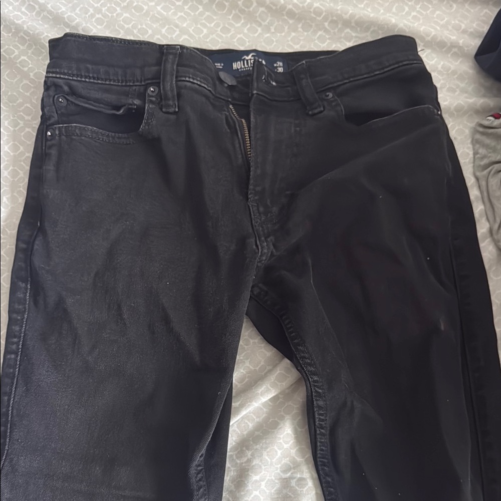 Hollister Men's Black Skinny Jeans